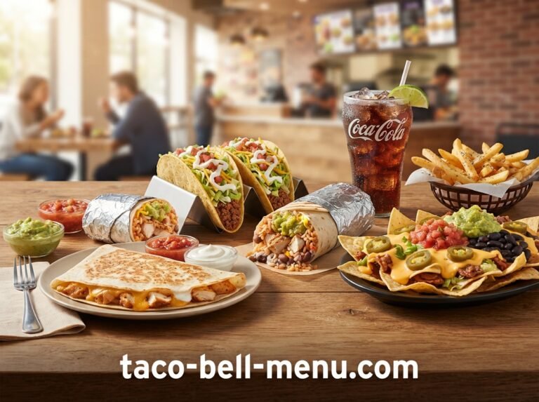 Taco Bell Full Menu 2026: Prices, Calories & Popular Items